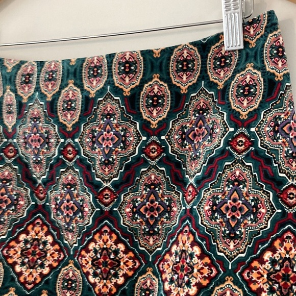 LOFT 4 Corduroy skirt geometric lined - Picture 4 of 10